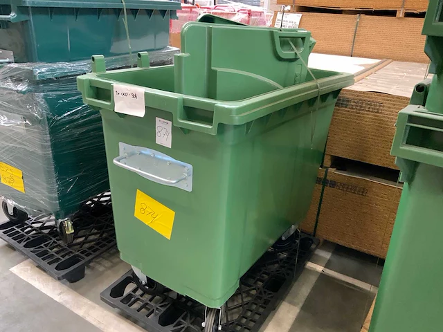 Povag acp-306 afvalcontainer 660l - afbeelding 9 van  9