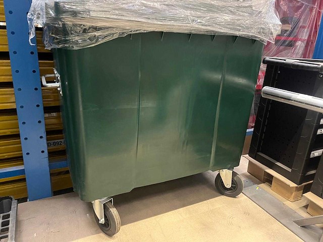 Povag acp-306 afvalcontainer 660l - afbeelding 2 van  6