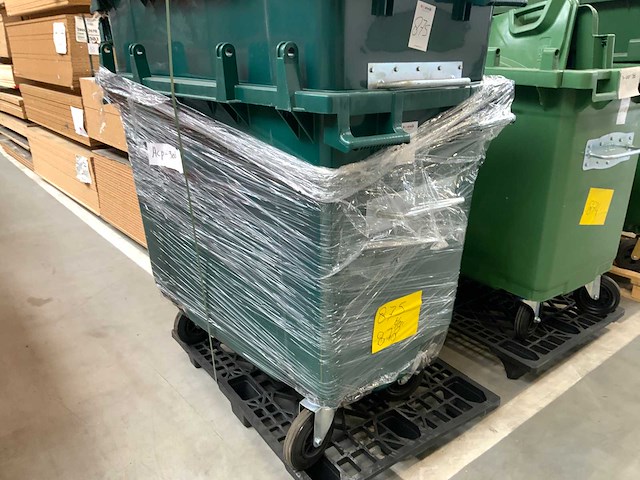 Povag acp-306 afvalcontainer 660l - afbeelding 4 van  6