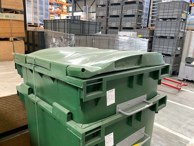 Povag acp-308 afvalcontainer 1100l - afbeelding 9 van  12