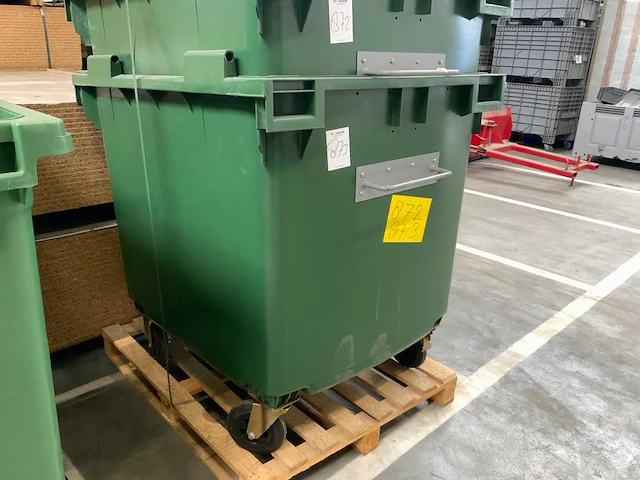 Povag acp-308 afvalcontainer 1100l - afbeelding 2 van  12