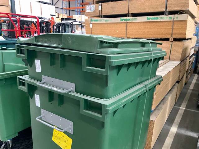 Povag acp-308 afvalcontainer 1100l - afbeelding 3 van  12