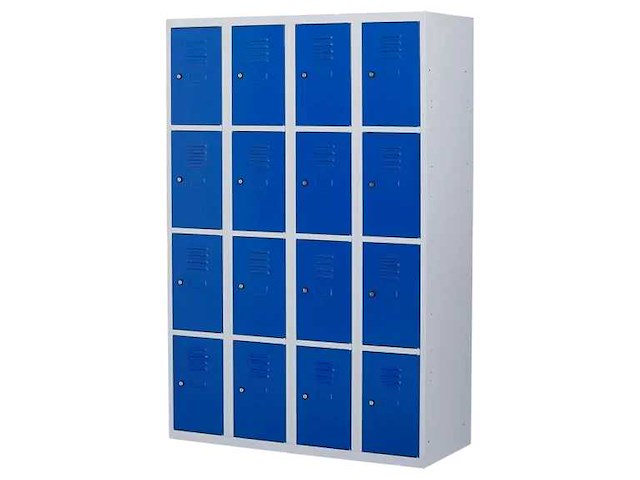 Povag lkp-216 lockerkast 16 deurs - afbeelding 1 van  4