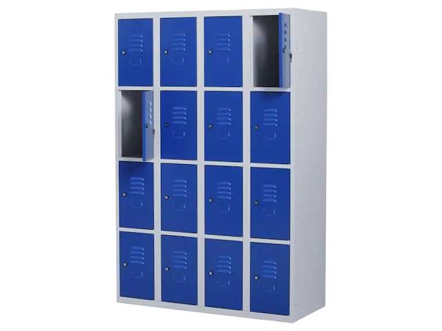 Povag lkp-216 lockerkast 16 deurs - afbeelding 2 van  4