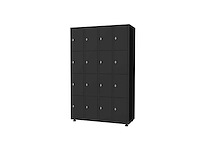 Povag lkp-343 locker - 4 delig - 16 deurs - 1800x1170x500 mm - afbeelding 1 van  4