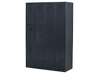 Povag lkp-343 locker - 4 delig - 16 deurs - 1800x1170x500 mm - afbeelding 1 van  3