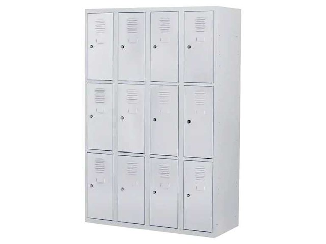 Povag lkp-343 locker - 4 delig - 16 deurs - 1800x1170x500 mm - afbeelding 1 van  3