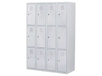 Povag lkp-343 locker - 4 delig - 16 deurs - 1800x1170x500 mm - afbeelding 1 van  3