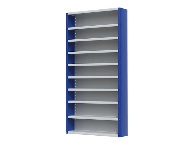 Povag magazijn legbordkast 100x20x198cm - afbeelding 3 van  3