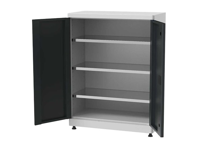 Povag mkk.101.01 materiaalkast - 3 legborden - 1230x920x450 mm - afbeelding 1 van  4