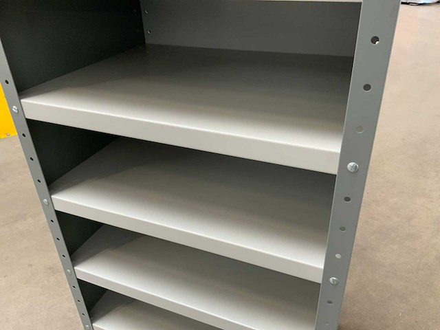 Povag omp.208 open legbordkast - 5 legborden - afbeelding 4 van  4