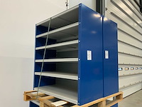 Povag omp.336.01 open legbordkast - 5 legborden - afbeelding 3 van  3