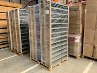 Povag open legbordkast - 12 legborden grijs/grijs - afbeelding 1 van  4