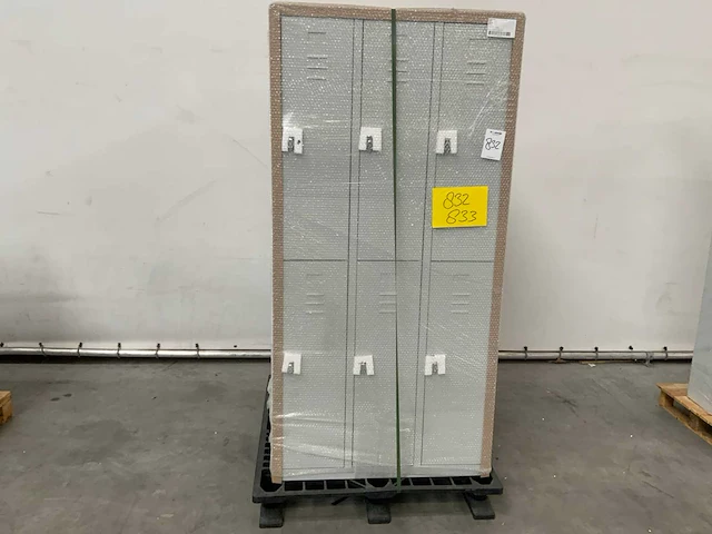 Povag plp-102 lockerkast 6-deurs - afbeelding 8 van  10
