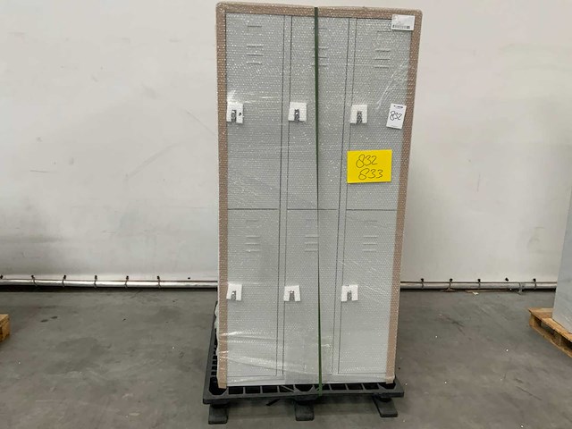 Povag plp-102 lockerkast 6-deurs - afbeelding 7 van  10