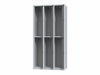 Povag plp-102 metalen lockerkast 6 deurs - afbeelding 3 van  9