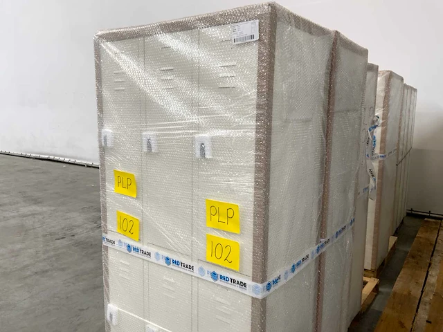 Povag plp-102 metalen lockerkast 6 deurs - afbeelding 6 van  9