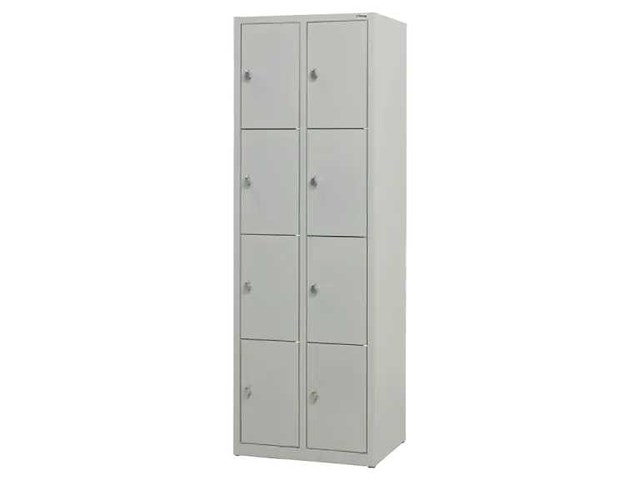 Povag plp-108 metalen lockerkast 8 deurs - afbeelding 1 van  6