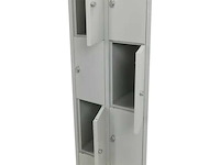 Povag plp-108 metalen lockerkast 8 deurs - afbeelding 2 van  6