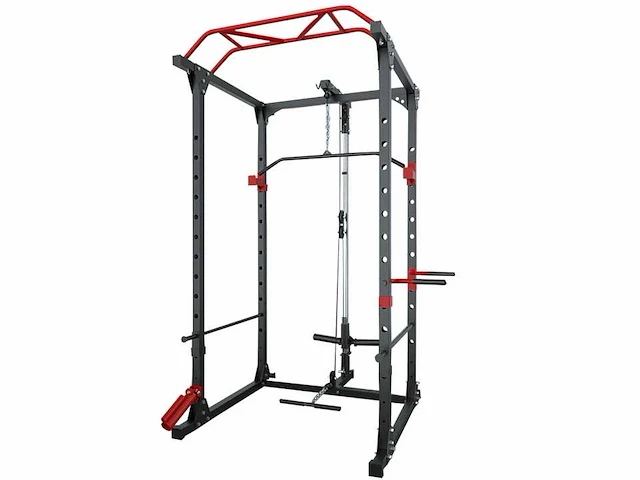 Power cage rack met pulley krachtstation - afbeelding 1 van  6