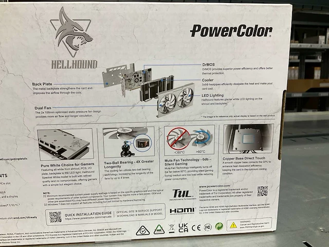 Power color amd radeon rx 6650xt videokaart - afbeelding 5 van  5