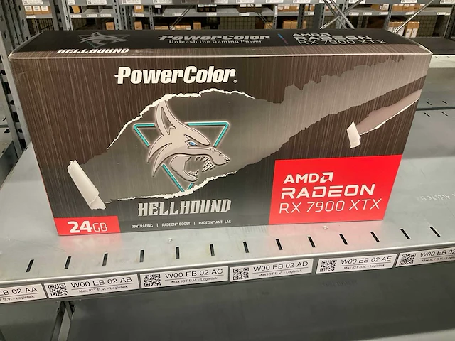Power color hellhound amd radeon rx7900xtx videokaart - afbeelding 1 van  5