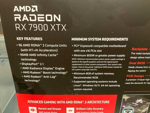 Power color hellhound amd radeon rx7900xtx videokaart - afbeelding 3 van  5