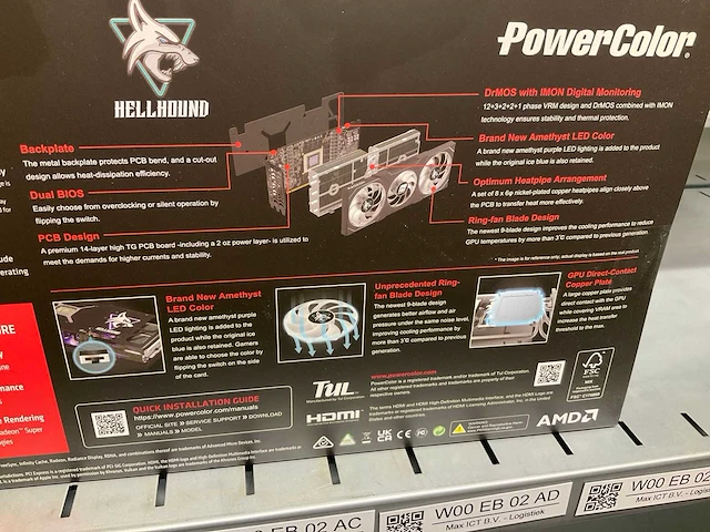 Power color hellhound amd radeon rx7900xtx videokaart - afbeelding 5 van  5