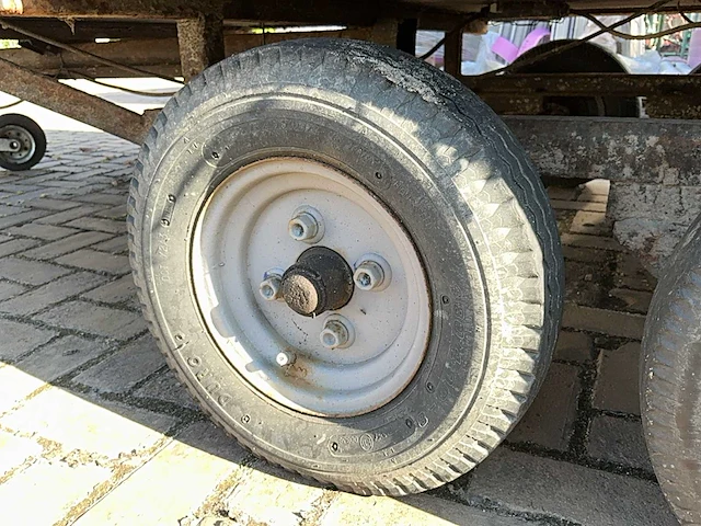 Power plus dubbel asser aanhangwagen - afbeelding 7 van  17