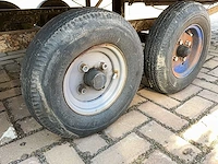 Power plus dubbel asser aanhangwagen - afbeelding 8 van  17