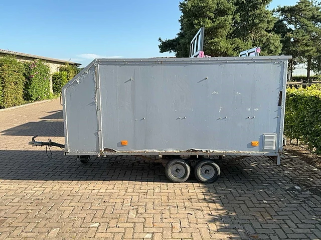 Power plus dubbel asser aanhangwagen - afbeelding 10 van  17
