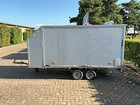 Power plus dubbel asser aanhangwagen - afbeelding 10 van  17