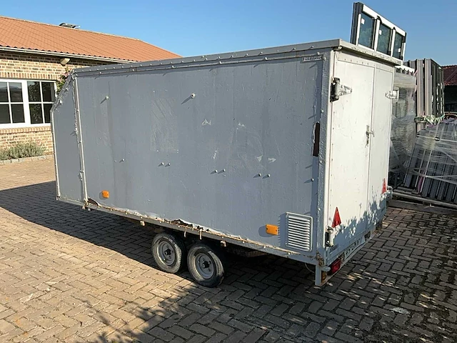 Power plus dubbel asser aanhangwagen - afbeelding 11 van  17