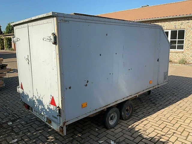 Power plus dubbel asser aanhangwagen - afbeelding 12 van  17