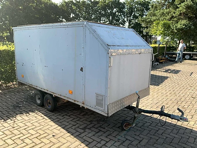 Power plus dubbel asser aanhangwagen - afbeelding 13 van  17