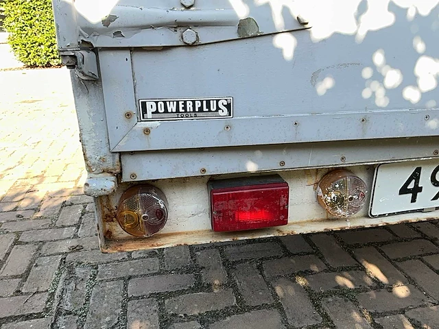Power plus dubbel asser aanhangwagen - afbeelding 15 van  17