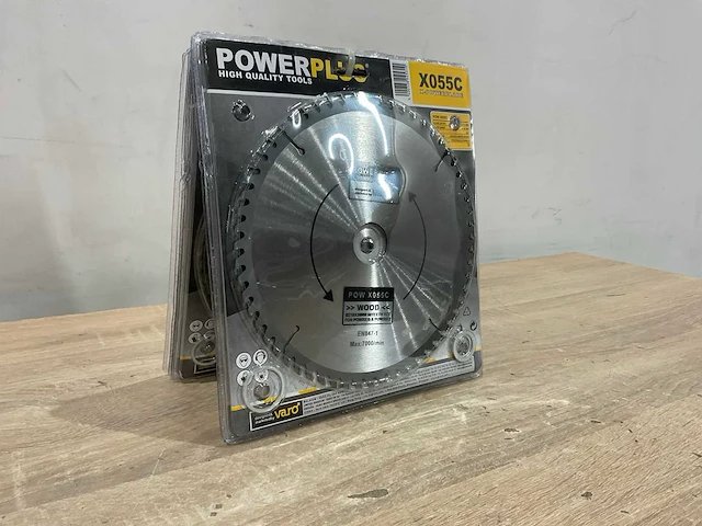 Power plus x055c zaagblad 210 mm (5x) - afbeelding 2 van  6