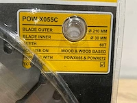 Power plus x055c zaagblad 210 mm (5x) - afbeelding 6 van  6