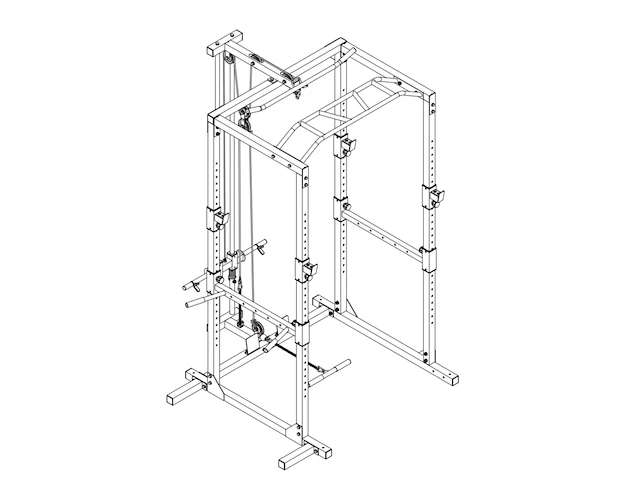 Power rack wellactive, 309fhpowbr - afbeelding 1 van  3