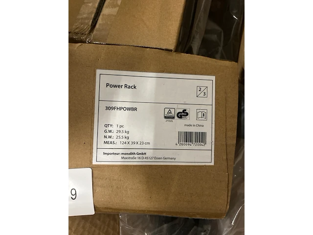 Power rack wellactive, 309fhpowbr - afbeelding 5 van  6