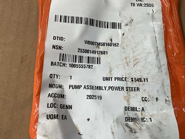 Power steering pump - afbeelding 5 van  5