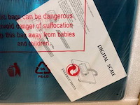 Power tower - pakket weegschaal tot max 200kg per 50gr (38x) - afbeelding 7 van  7