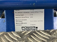 Power tower hoogwerker - afbeelding 6 van  14