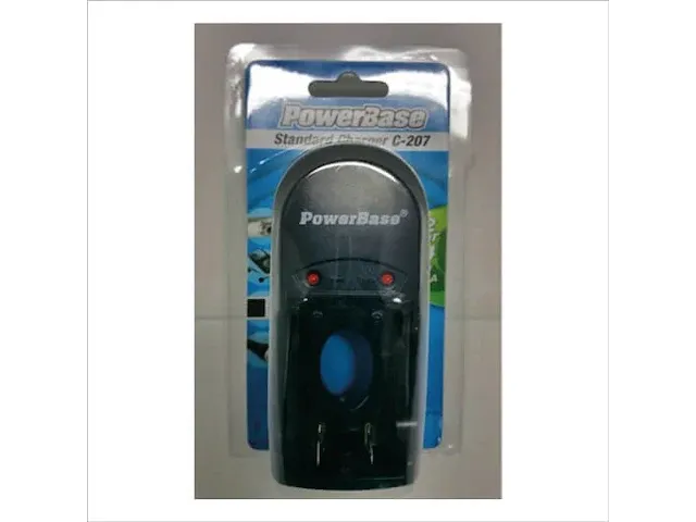 Powerbase c-207 – oplader voor aa en aaa batterijen - afbeelding 1 van  3