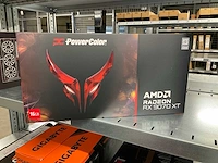 Powercolor amd radeon rx9070xt videokaart - afbeelding 1 van  5