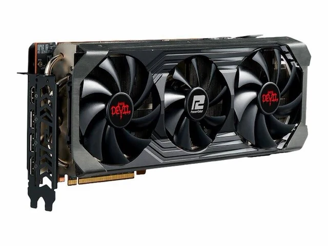 Powercolor red devil amd radeon rx 6900 xt ultimate gaming grafische kaart met 16 gb gddr6 - afbeelding 2 van  5