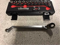 Powerhand - 16 delig 1/2” - ringratelsleutel set (3x) - afbeelding 3 van  4
