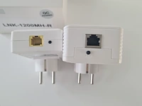 Powerline poe set 4x zender 1x homeplug - afbeelding 2 van  2