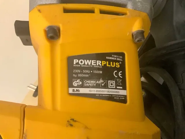 Powerplus - breekhamer - afbeelding 2 van  4