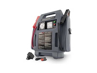 Powerplus 4-in-1 energiestation powe80090 - starthulp 1600cc - 7000mah stroomtoevoer - 17 bar compressor - 3.6w licht - with 3 acc. - afbeelding 1 van  2